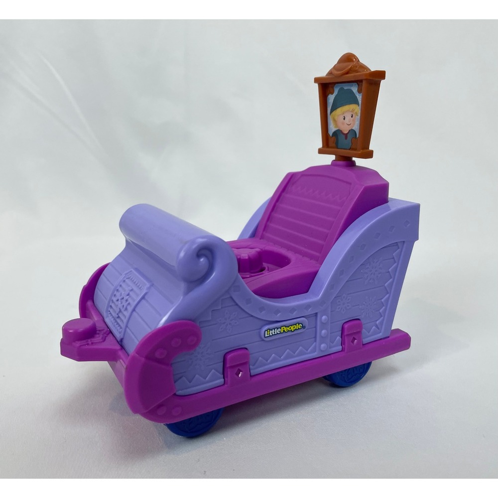 Fisher Price Little People Disney Parade Frozen Anna Princess Float Purple